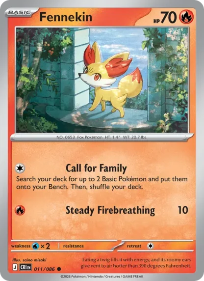 Fennekin · Chaos Rising 011