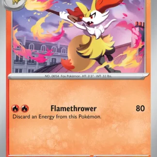 Braixen  ·  Chaos Rising 012
