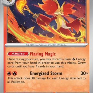 Delphox  ·  Chaos Rising 013