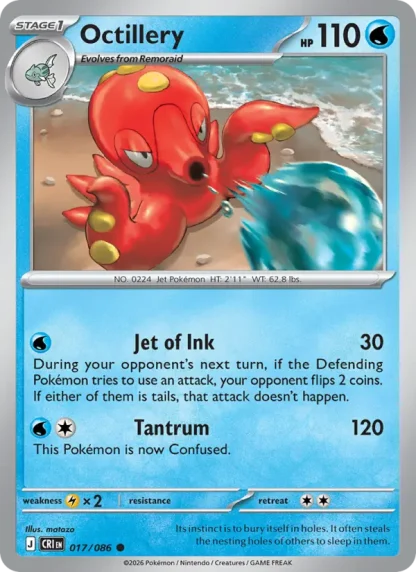 Octillery · Chaos Rising 017