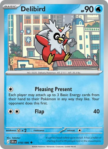 Delibird · Chaos Rising 018