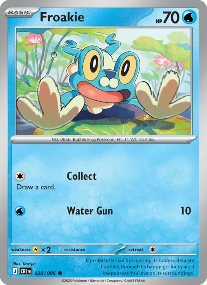 Froakie · Chaos Rising 020