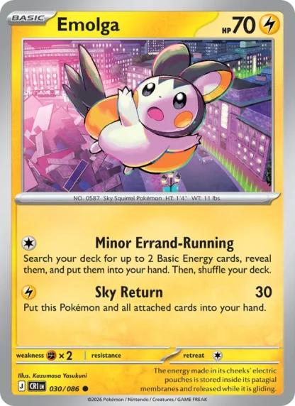 Emolga · Chaos Rising 030