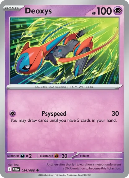 Deoxys · Chaos Rising 034