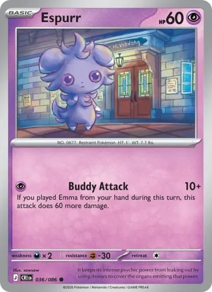 Espurr · Chaos Rising 036