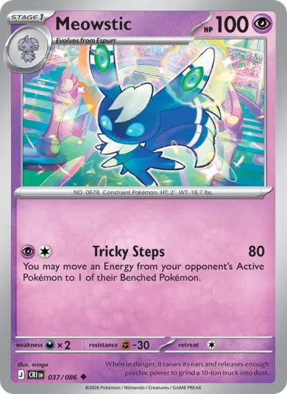 Meowstic · Chaos Rising 037