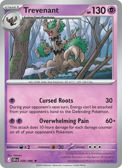 Trevenant · Chaos Rising 039