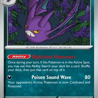 Crobat  ·  Chaos Rising 051
