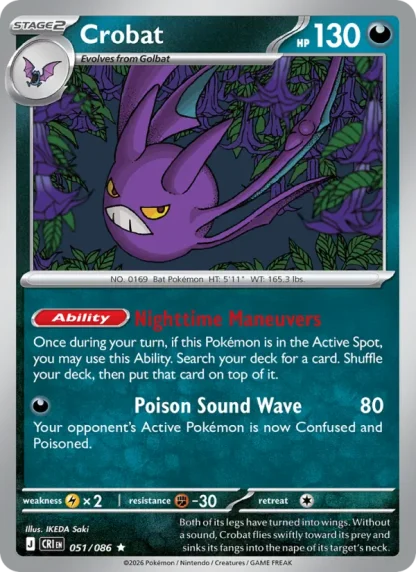 Crobat · Chaos Rising 051