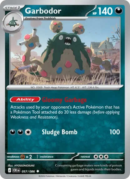 Garbodor · Chaos Rising 057