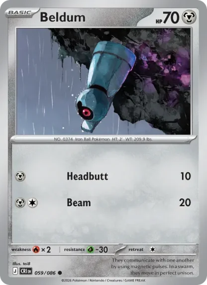 Beldum · Chaos Rising 059