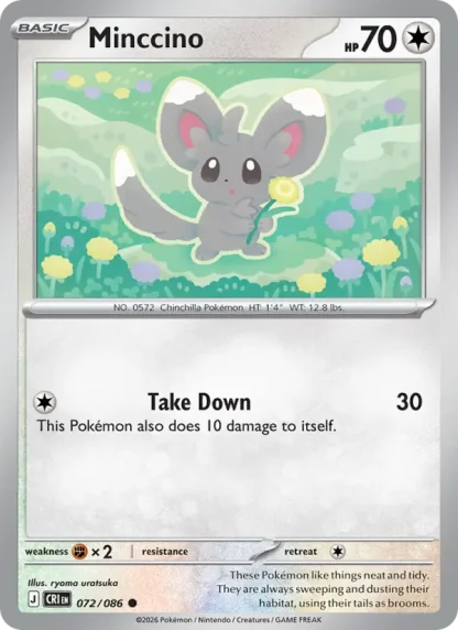 Minccino · Chaos Rising 072