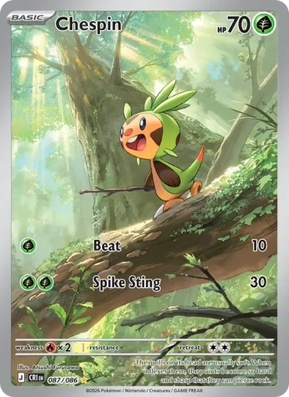 Chespin · Chaos Rising 087