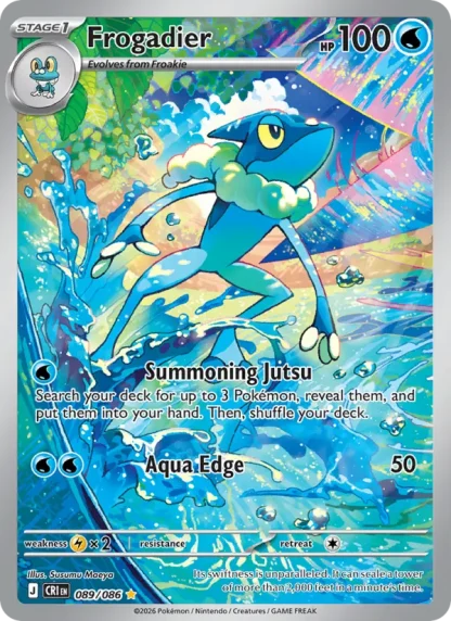Frogadier · Chaos Rising 089