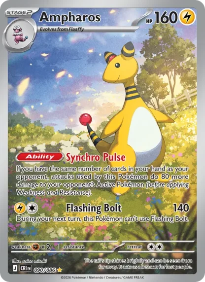 Ampharos · Chaos Rising 090