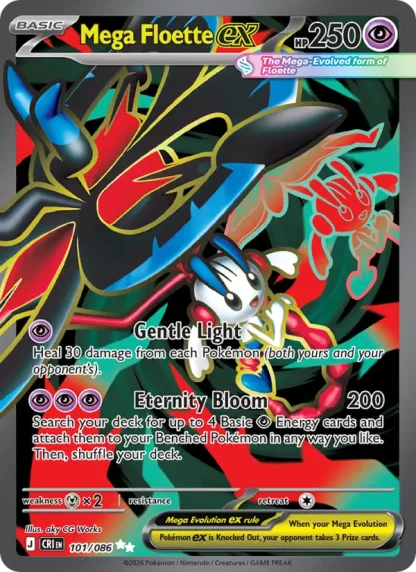Mega Floette ex · Chaos Rising 101