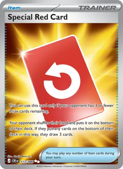 Special Red Card · Chaos Rising 113