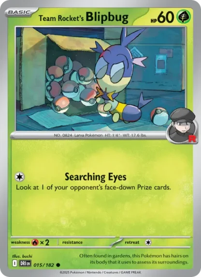 Team Rocket's Blipbug · Destined Rivals 015