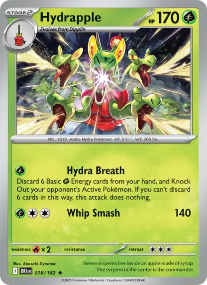 Hydrapple · Destined Rivals 018