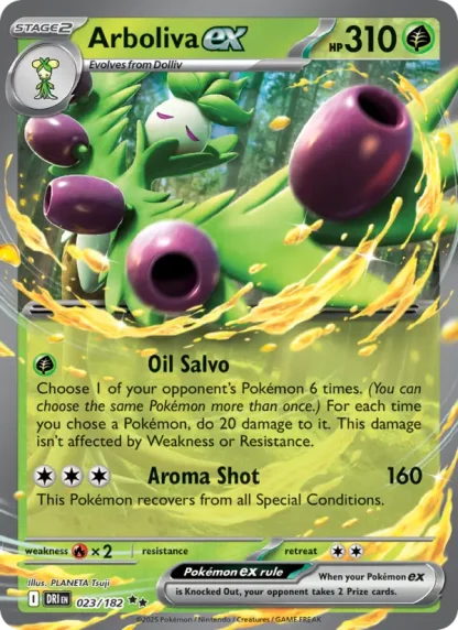 Arboliva ex · Destined Rivals 023