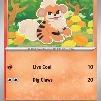 Growlithe  ·  Destined Rivals 027