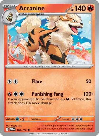 Arcanine · Destined Rivals 028