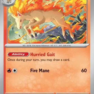 Rapidash  ·  Destined Rivals 030