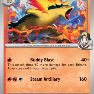 Ethan's Typhlosion  ·  Destined Rivals 034