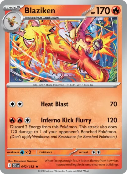 Blaziken · Destined Rivals 042