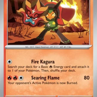 Hearthflame Mask Ogerpon  ·  Destined Rivals 044