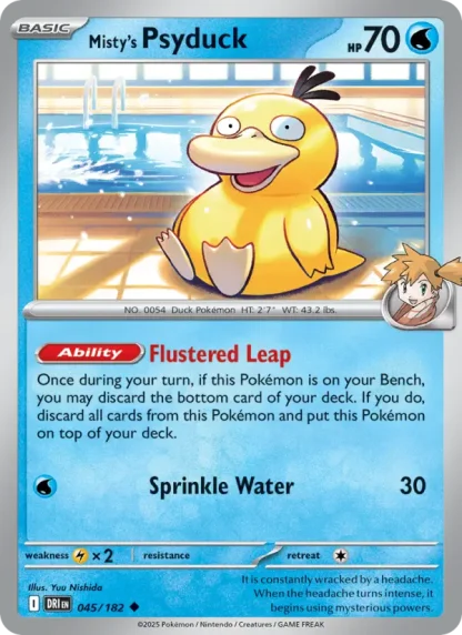 Misty's Psyduck · Destined Rivals 045