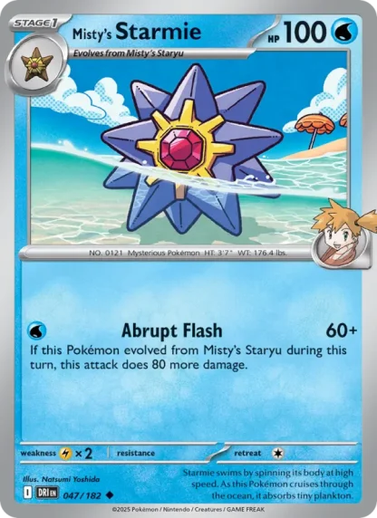 Misty's Starmie · Destined Rivals 047