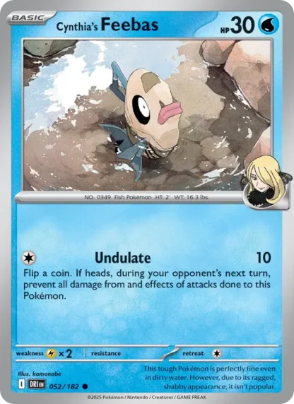 Cynthia's Feebas · Destined Rivals 052