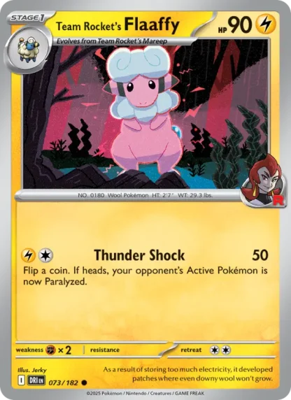 Team Rocket's Flaaffy · Destined Rivals 073