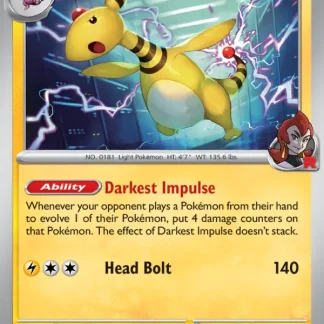 Team Rocket's Ampharos  ·  Destined Rivals 074