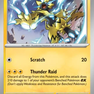 Zeraora  ·  Destined Rivals 078