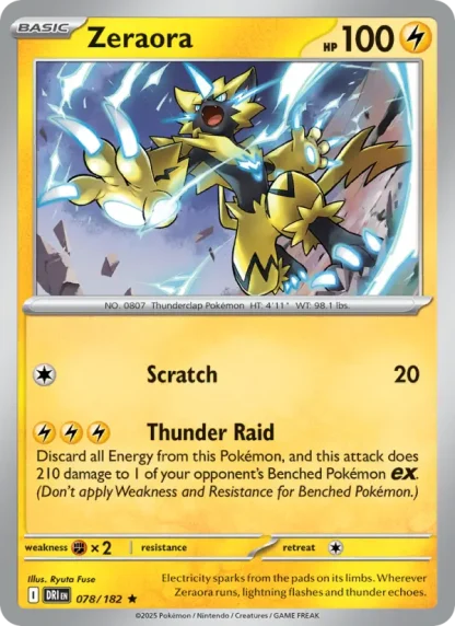 Zeraora · Destined Rivals 078