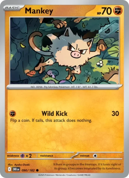 Mankey · Destined Rivals 090