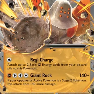Regirock ex  ·  Destined Rivals 101