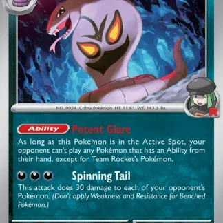 Team Rocket's Arbok  ·  Destined Rivals 113