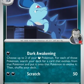 Team Rocket's Nidorina  ·  Destined Rivals 115