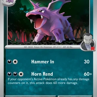 Team Rocket's Nidorino  ·  Destined Rivals 118