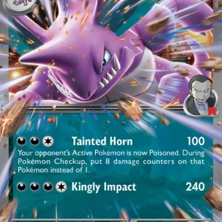 Team Rocket's Nidoking ex  ·  Destined Rivals 119