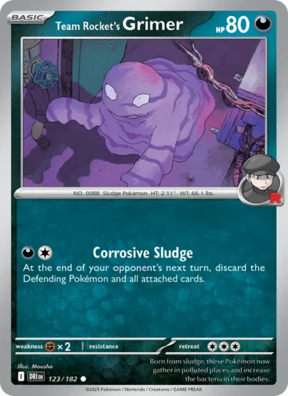 Team Rocket's Grimer · Destined Rivals 123