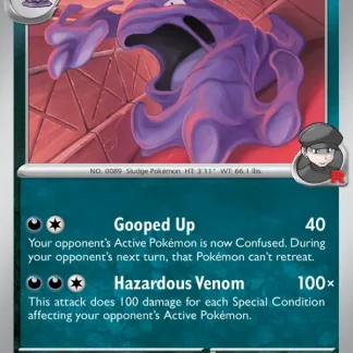 Team Rocket's Muk  ·  Destined Rivals 124