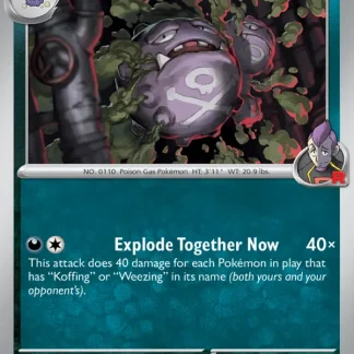 Team Rocket's Weezing  ·  Destined Rivals 126