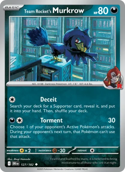 Team Rocket's Murkrow · Destined Rivals 127