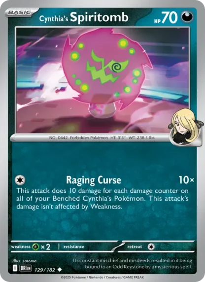 Cynthia's Spiritomb · Destined Rivals 129