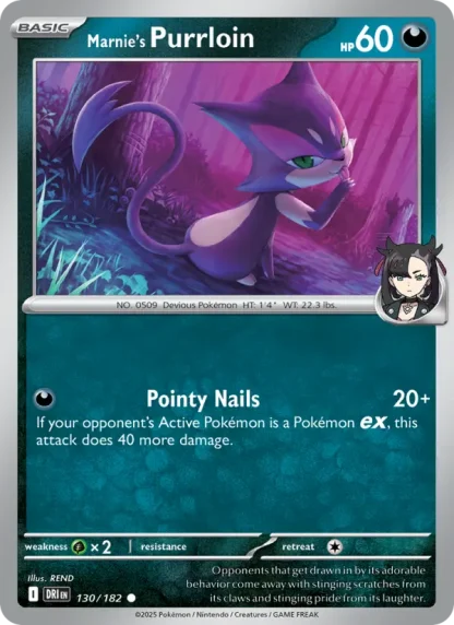 Marnie's Purrloin · Destined Rivals 130