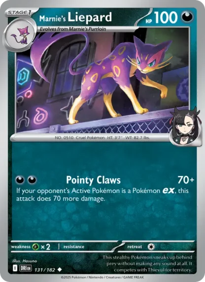 Marnie's Liepard · Destined Rivals 131